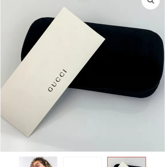 Gucci Gold Pink GG1279s 003 Pink Woman Sunglasses - Picture 8 of 13